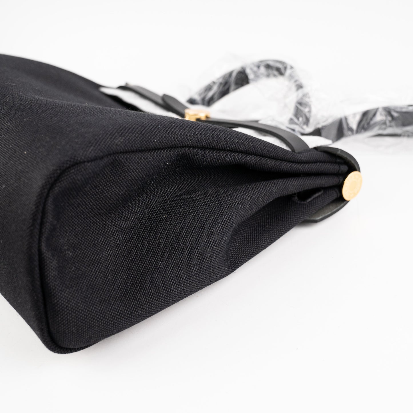 Hermes Herbag 31 Noir Canvas