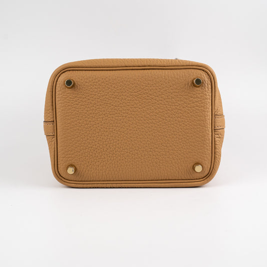 Hermes Picotin 18 Biscuit U Stamp