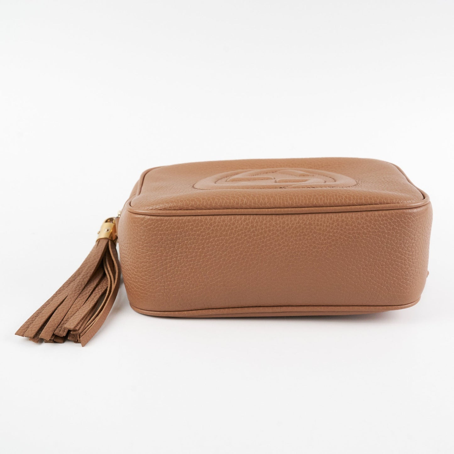 Gucci Soho Disco Dark Beige Crossbody Bag