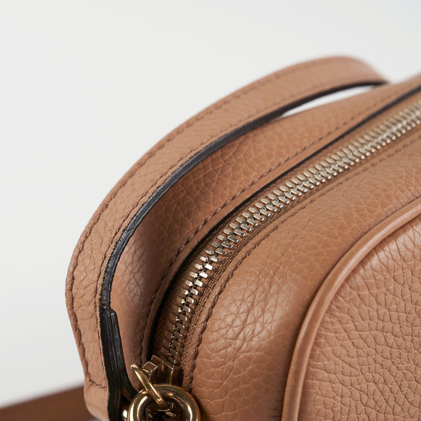 Gucci Soho Disco Dark Beige Crossbody Bag