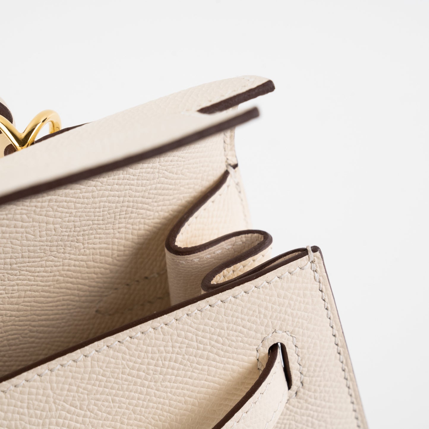 Hermes Kelly 25 Epsom Nata U Stamp (2022)