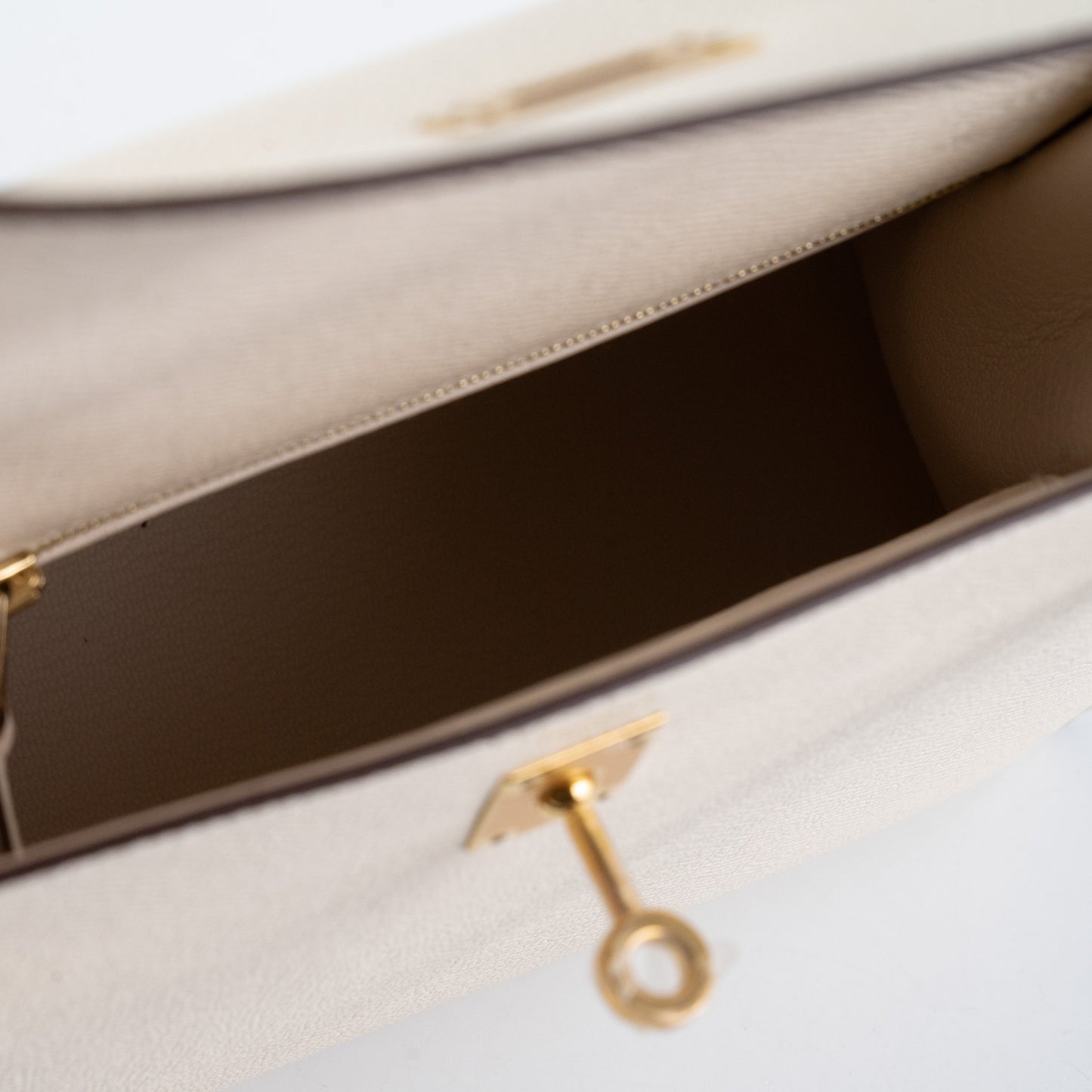 Hermes Kelly 25 Epsom Nata U Stamp (2022)