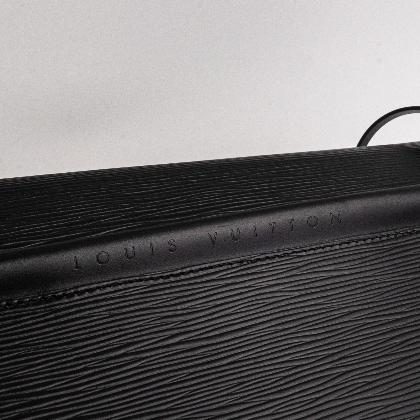 Louis Vuitton Dinard Black Epi Shoulder Bag