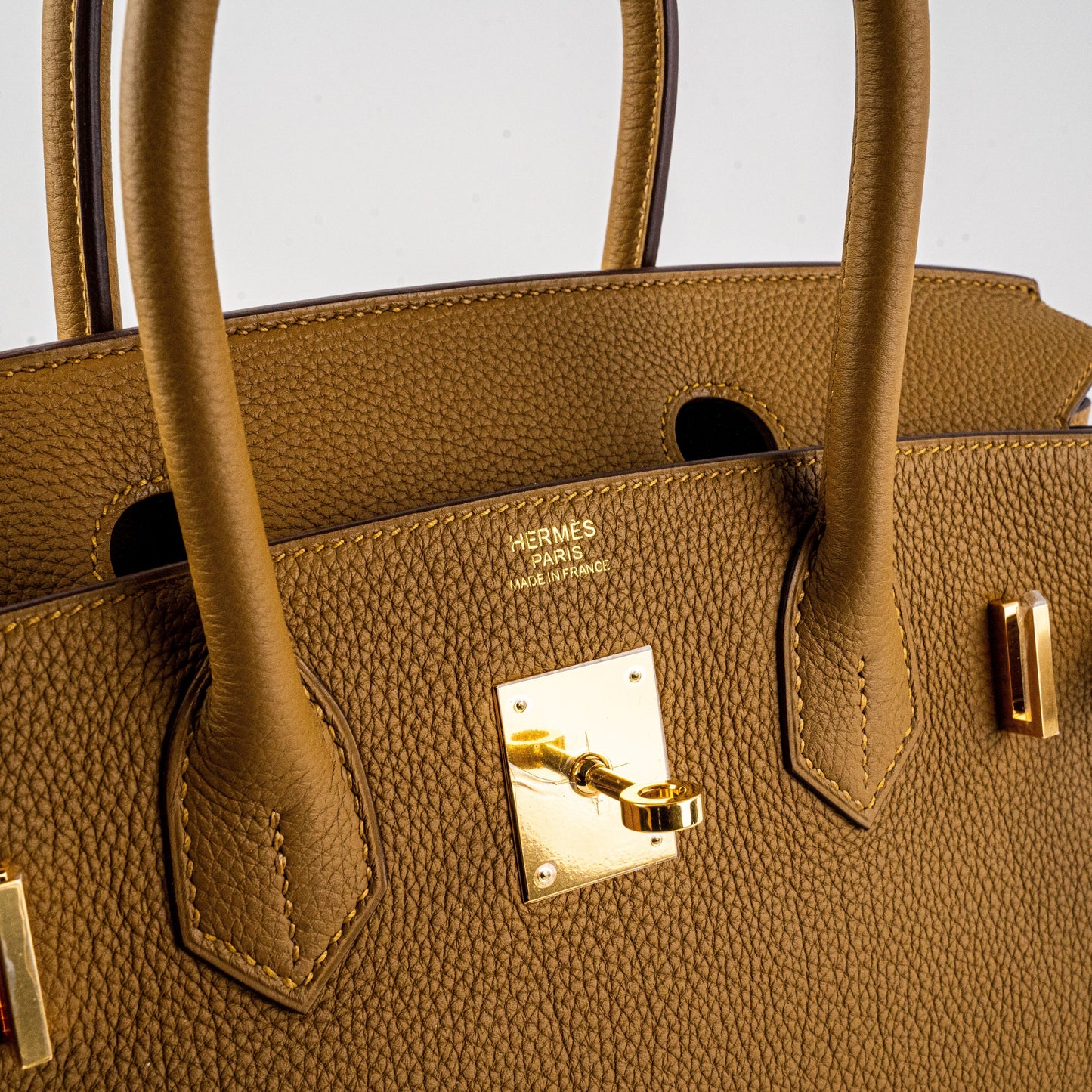 Hermes Birkin 30 Bronze Dore Togo with GHW - Stamp Y 2020