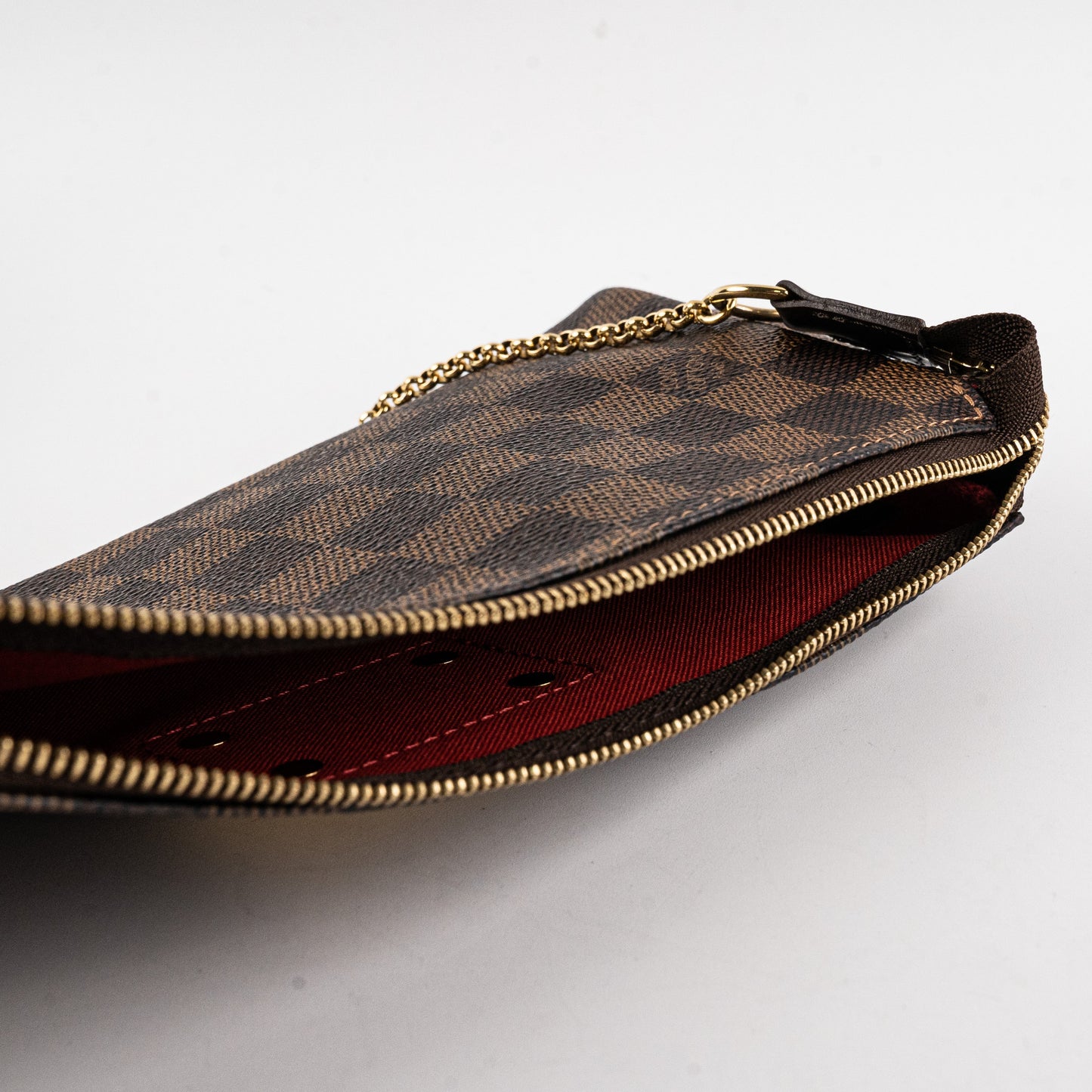 Louis Vuitton Eva Damier Ebene Clutch