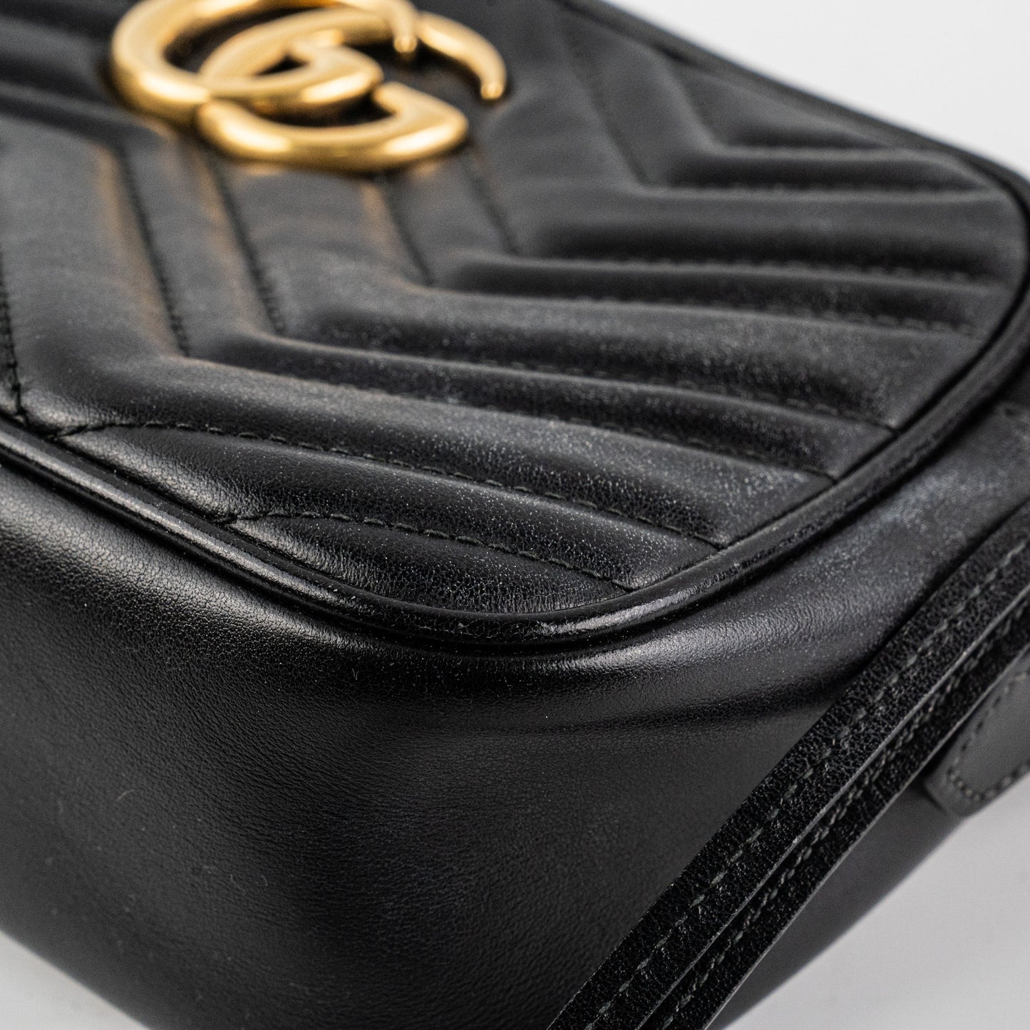 Gucci Marmont Camera Bag Black
