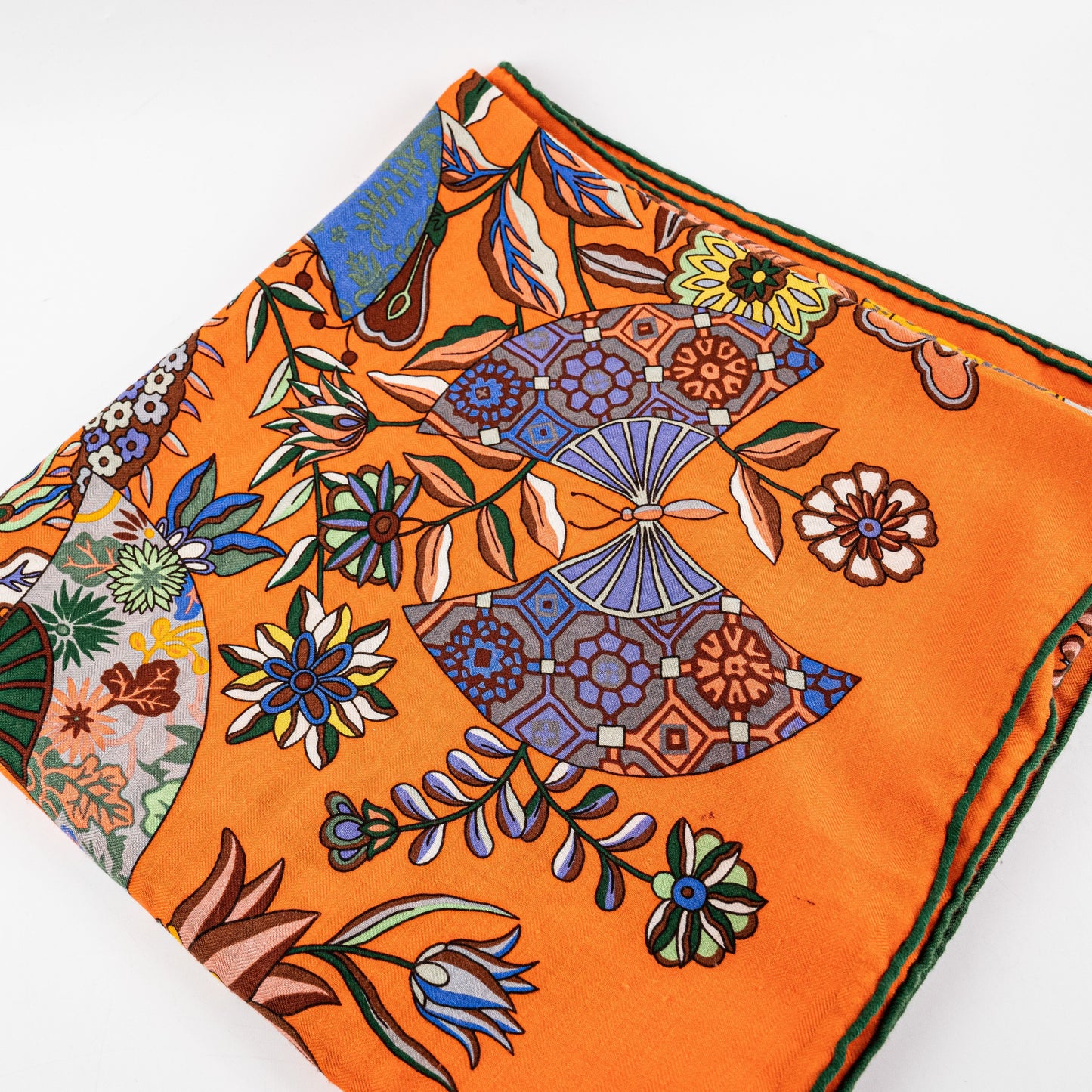 Hermes Cashmere Scarf Orange