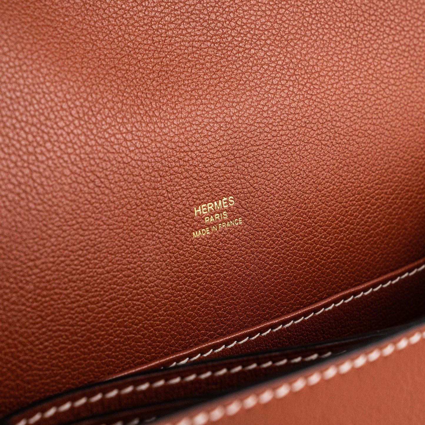 Hermes Roulis 23 Evercolour Brick Crossbody Bag X Stamp