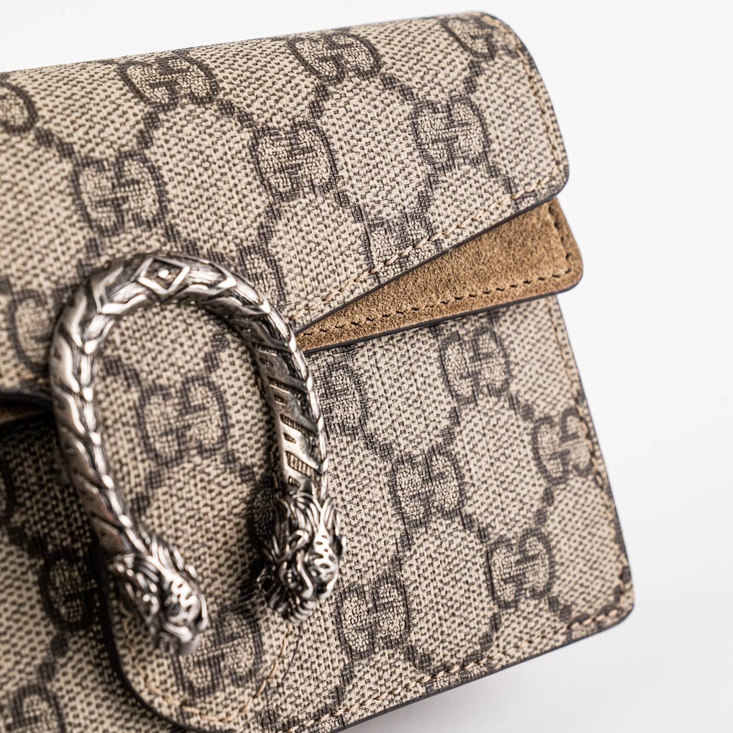 Gucci Super Mini Dionysus GG Crossbody Bag