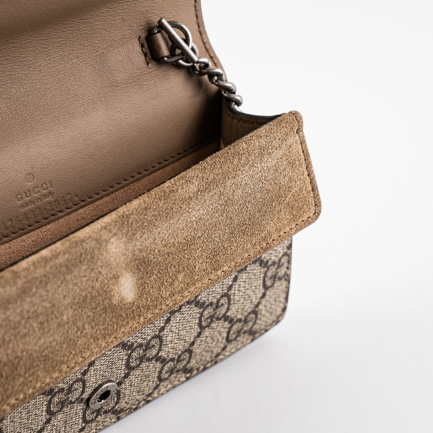 Gucci Super Mini Dionysus GG Crossbody Bag