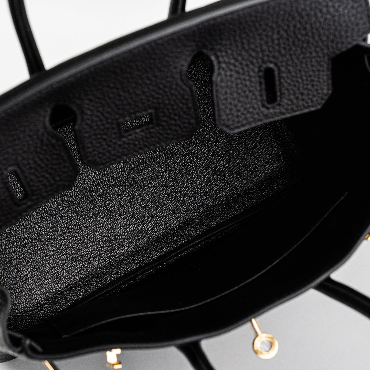 Hermes Birkin 25 Noir U stamp