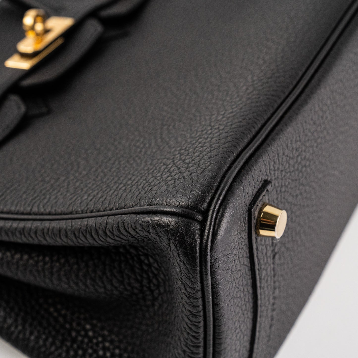 Hermes Birkin 25 Noir U stamp