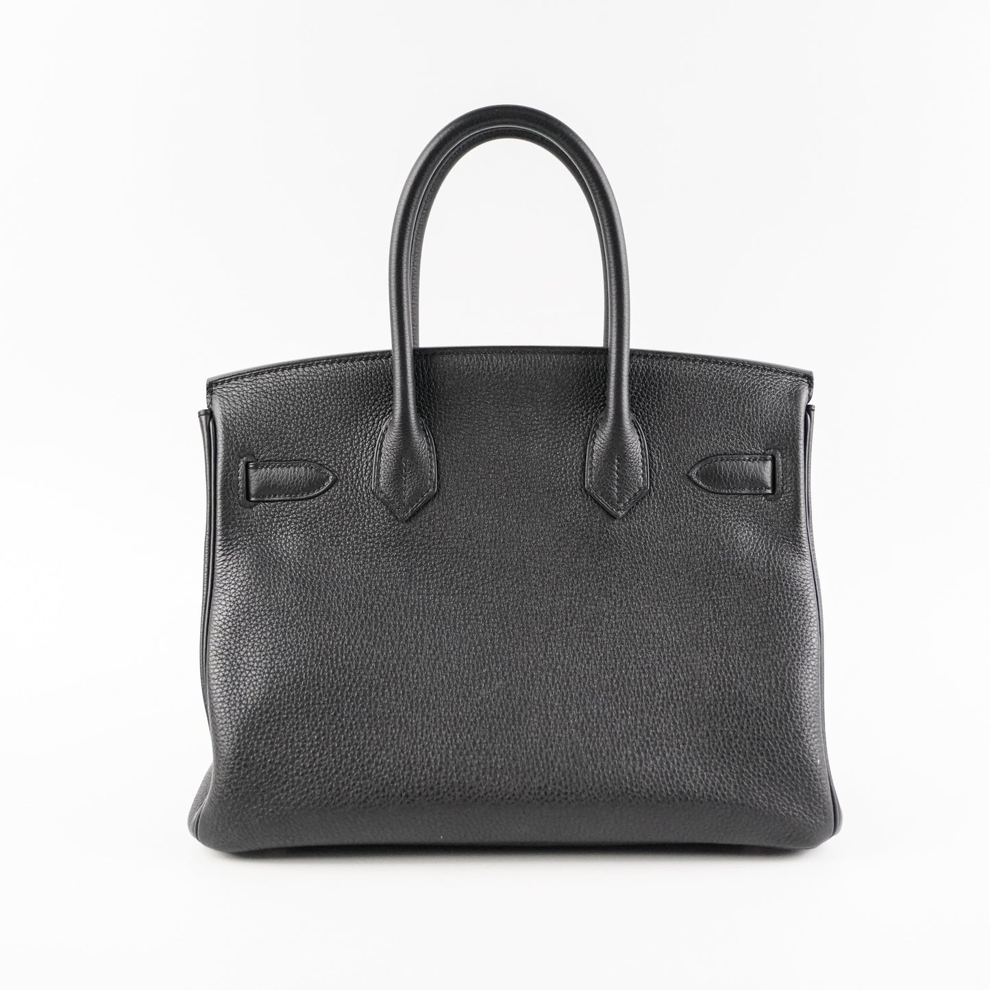 Hermes Birkin 30 Togo Black Noir D Stamp