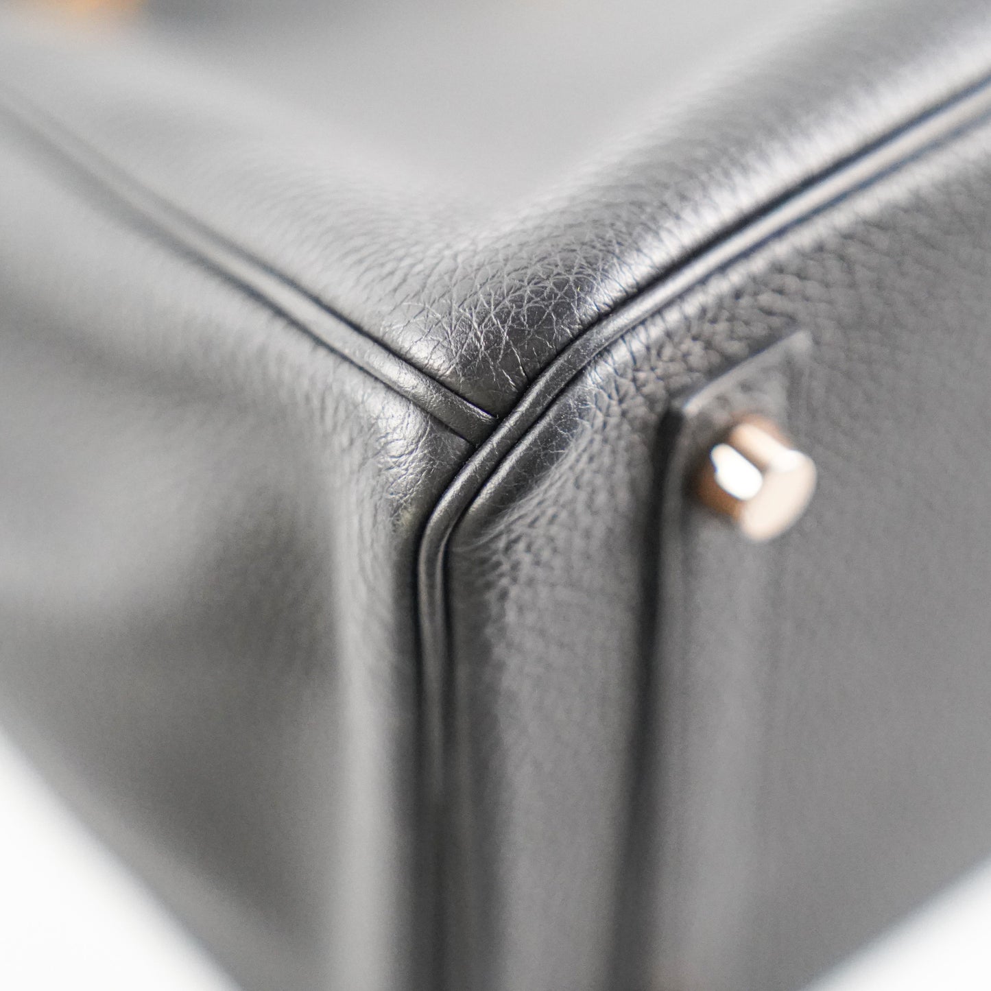 Hermes Birkin 30 Togo Black Noir D Stamp