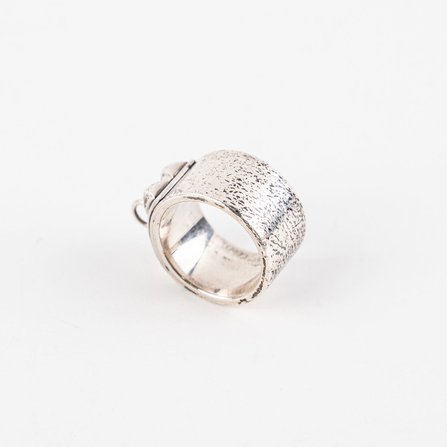 Hermes Silver Ring Size 51