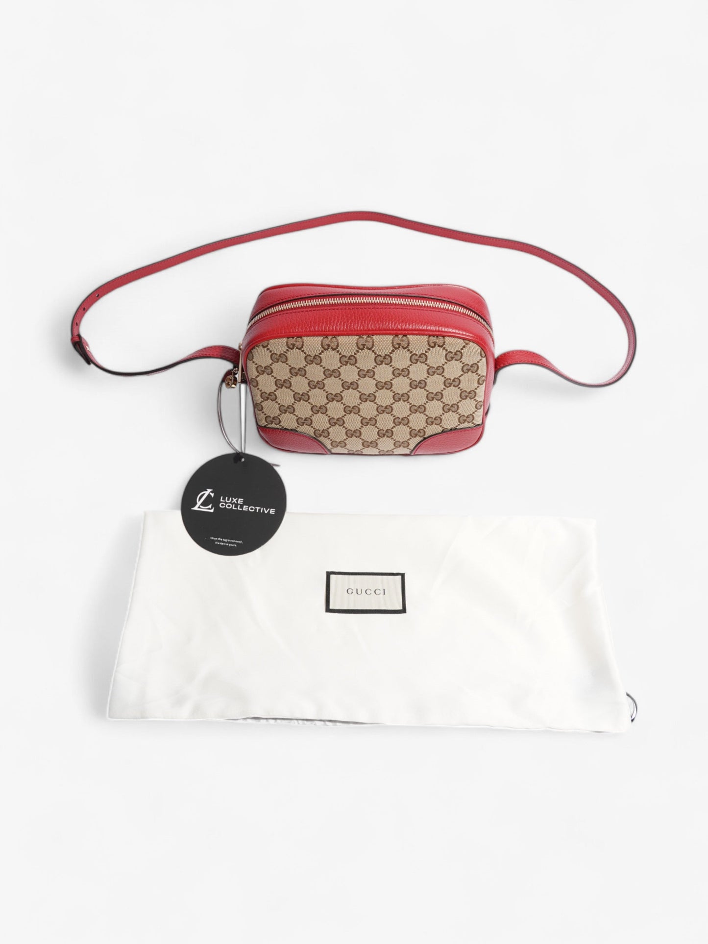 Gucci Bree GG Supreme / Red Canvas