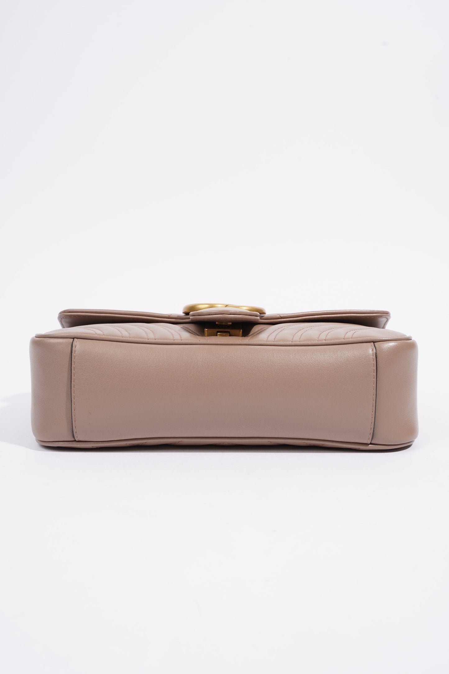 Gucci GG Marmont Matelasse Dusty Pink Matelasse Leather Small