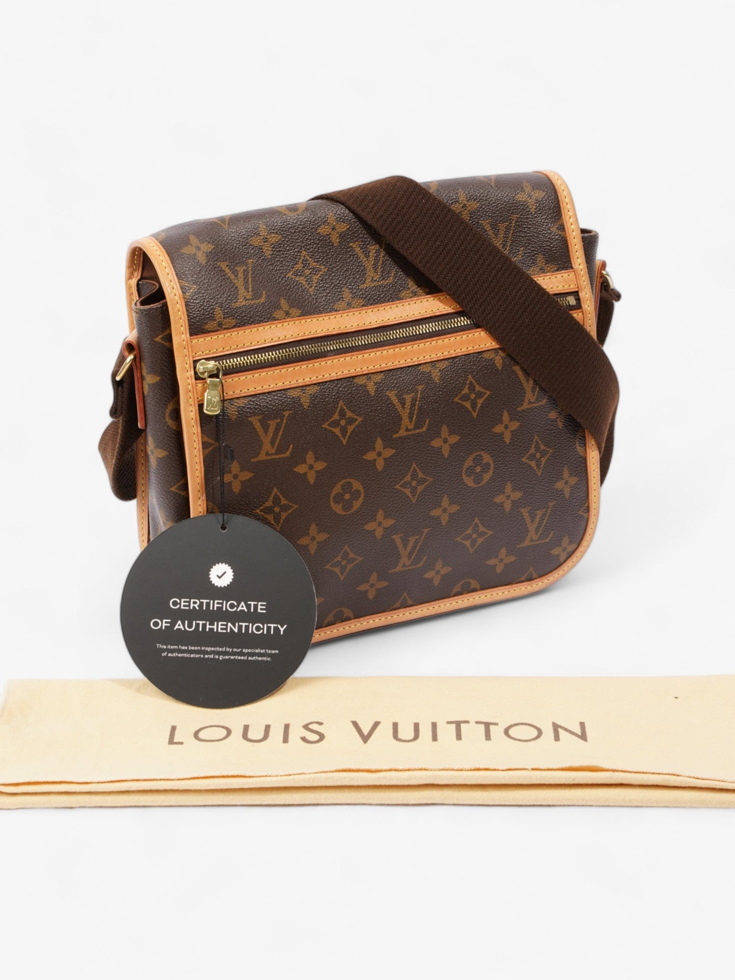 Louis Vuitton Bosphore PM Messenger Monogram Coated Canvas