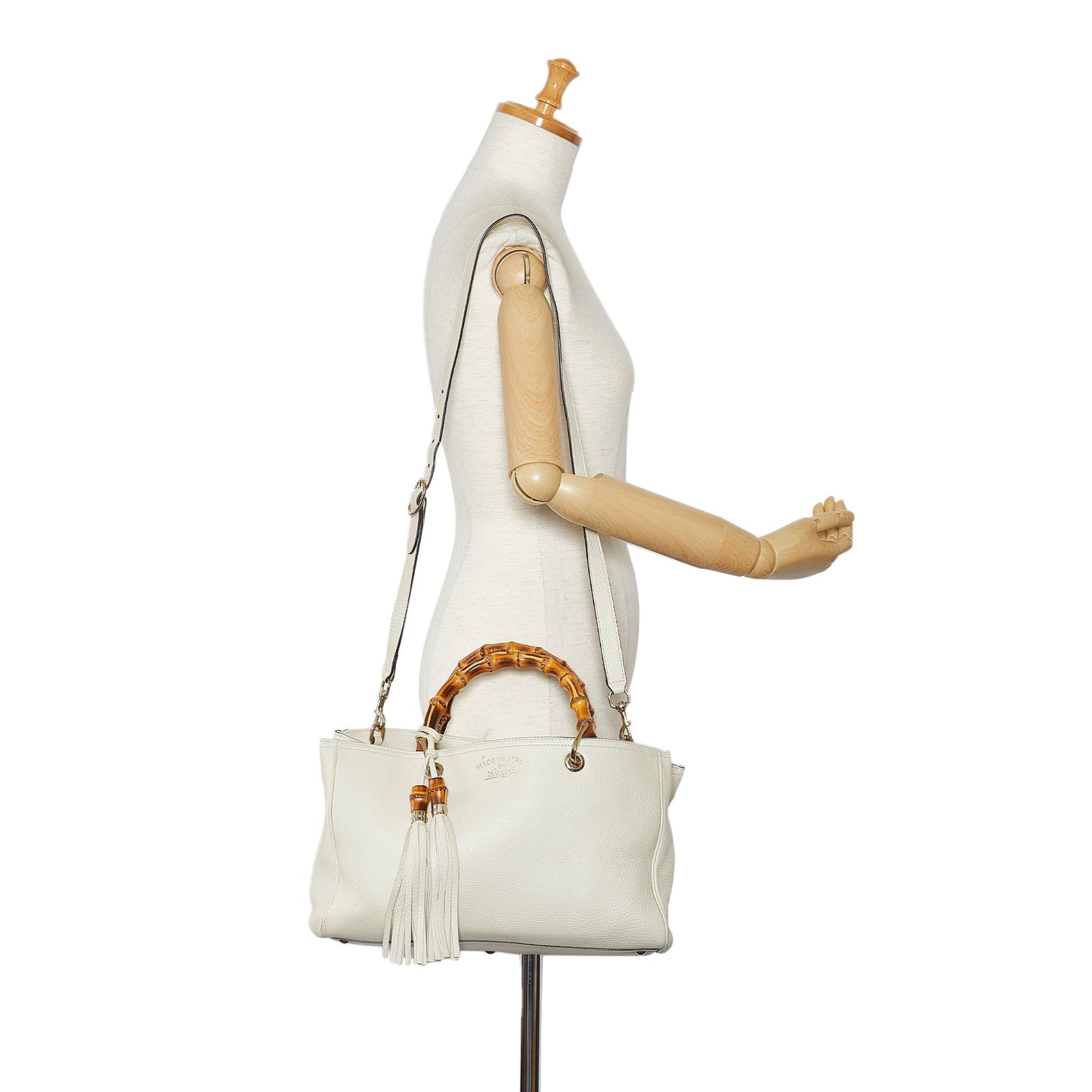 GUCCI Medium Bamboo Shopper Satchel