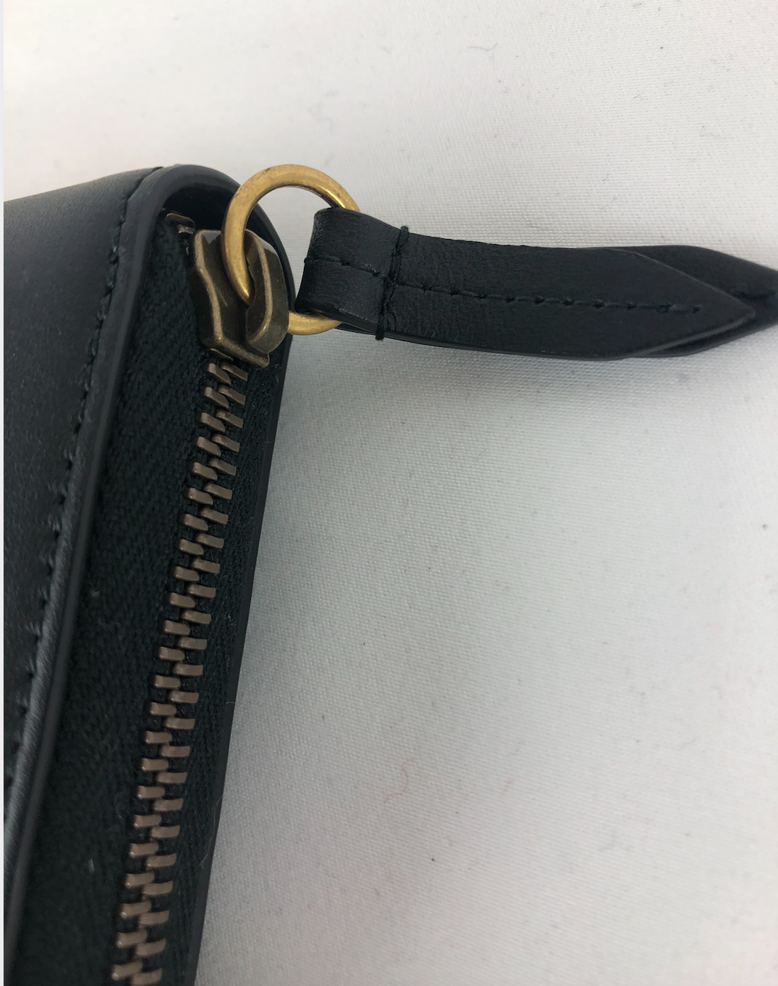 Gucci GG Supreme Tri Print Wallet in Gold and Black