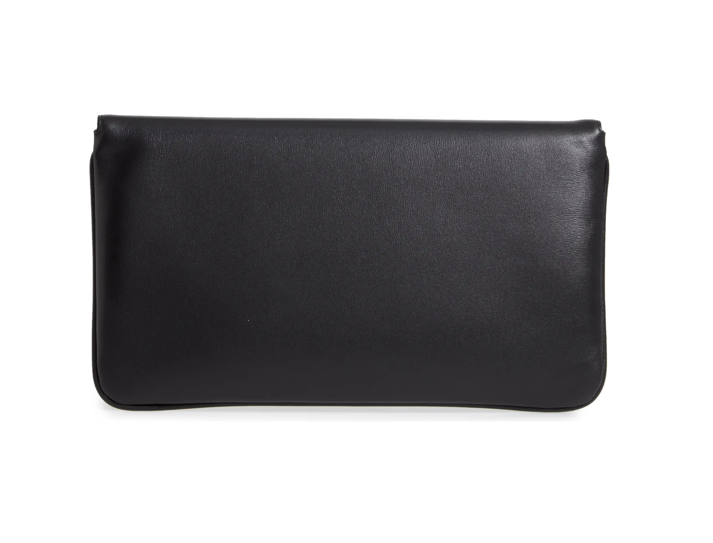 Gucci Rajah Leather Clutch in Black