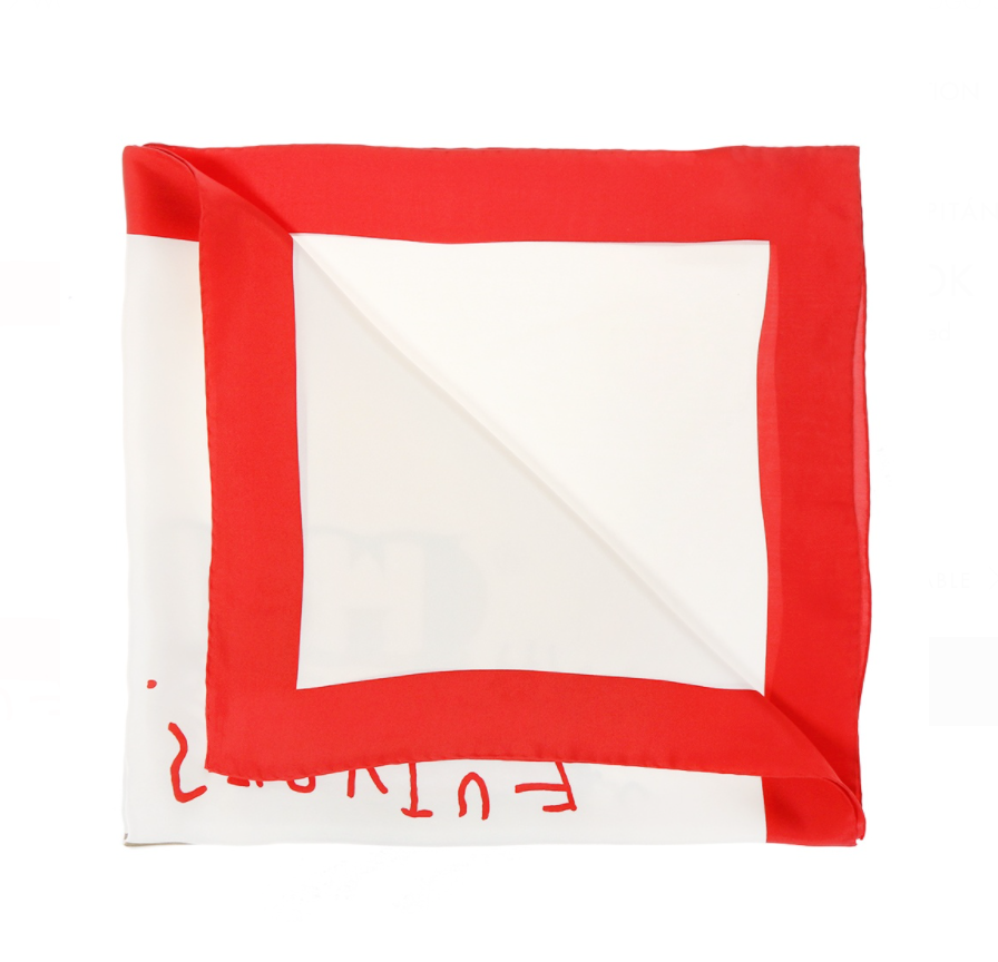 Gucci Future Foulard Scarf in White