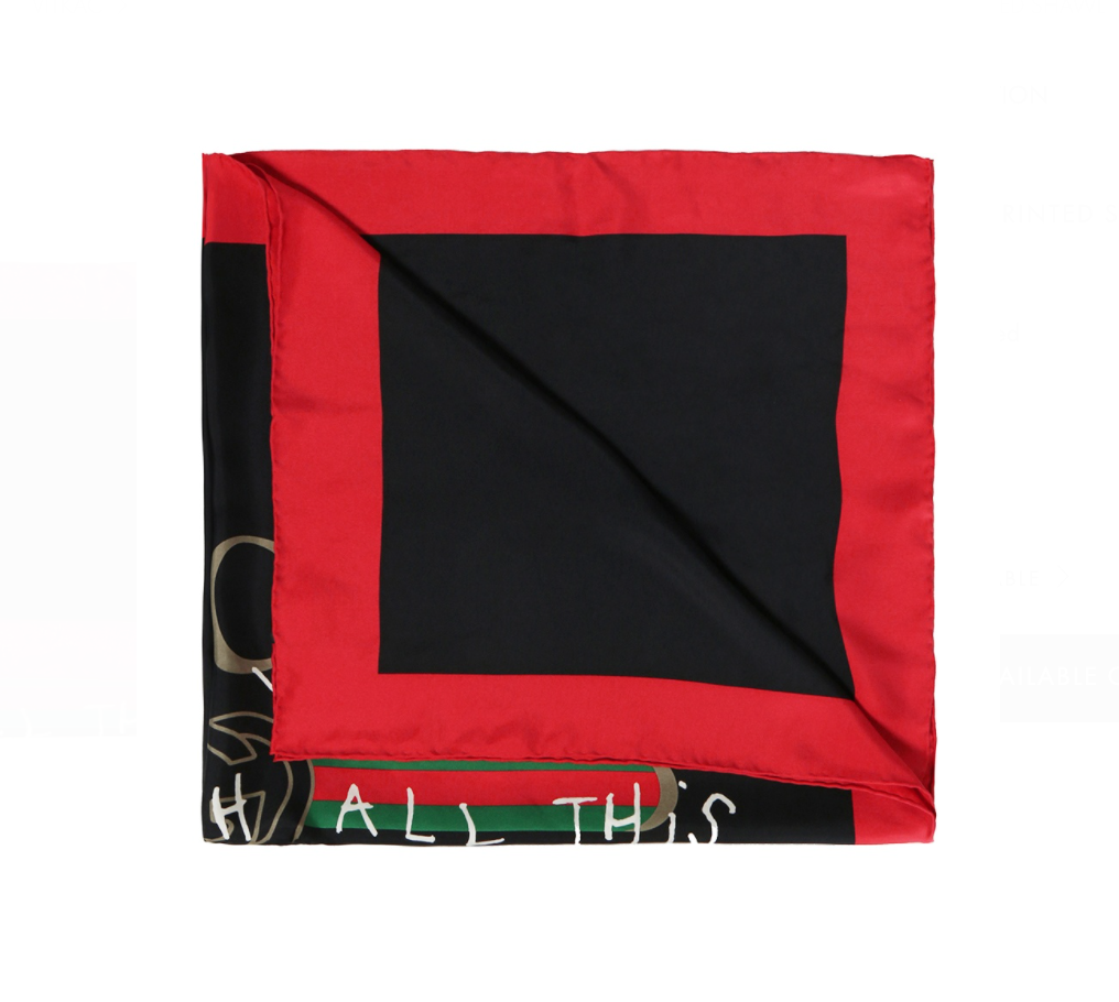 Gucci Future Foulard Scarf in Black