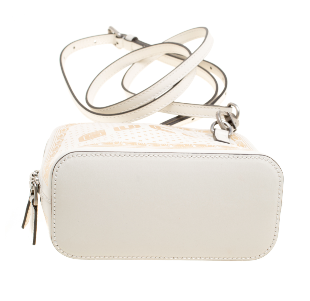 Gucci Moon & Stars Mini Guccy Shoulder Bag in Steller White