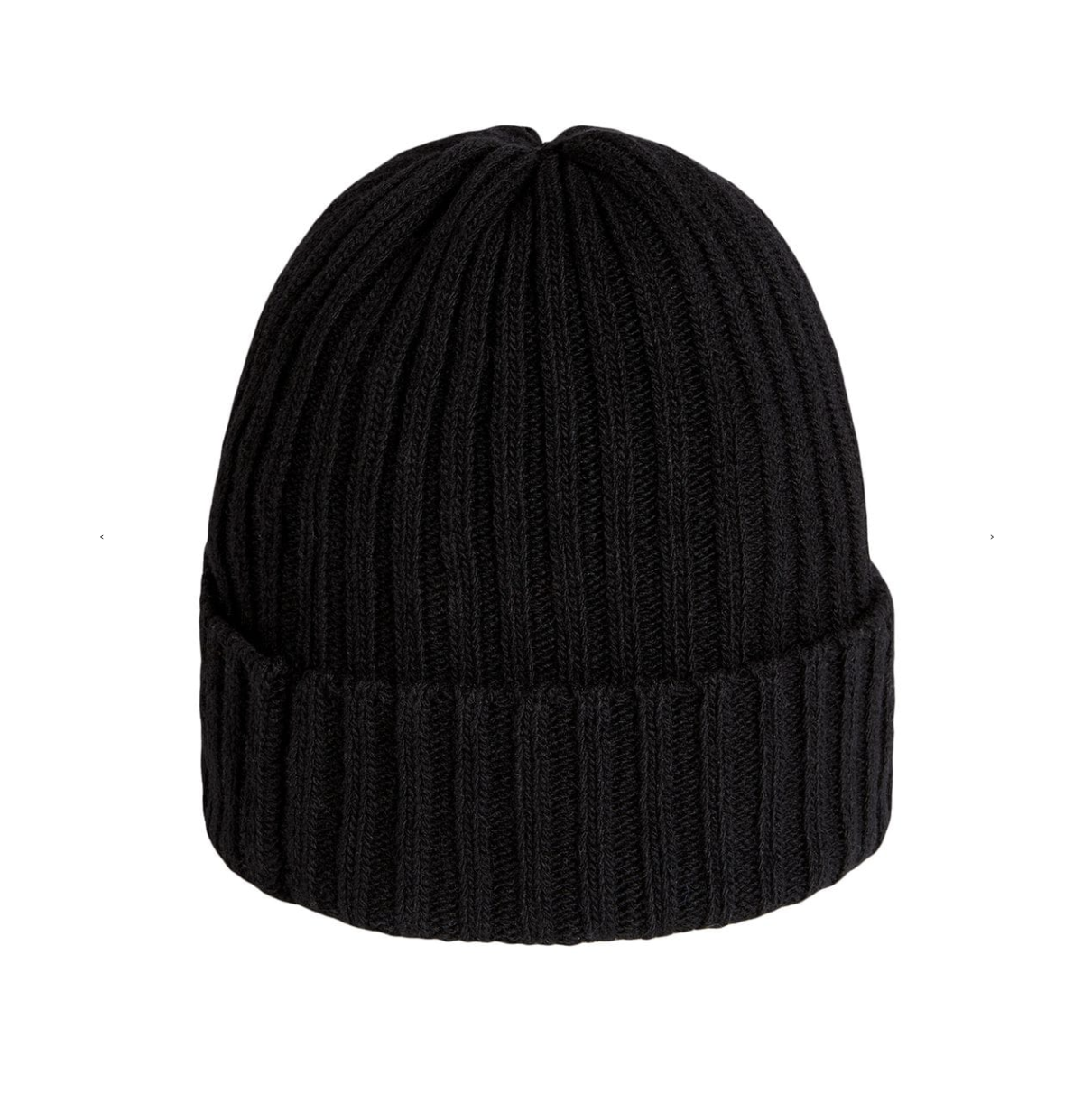 Gucci Knit Beanie Hat with Pierced Heart in Black