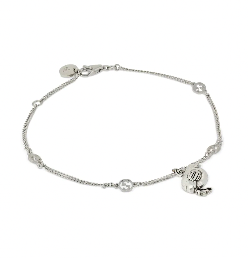 Gucci Chick Motif Bracelet in Silver
