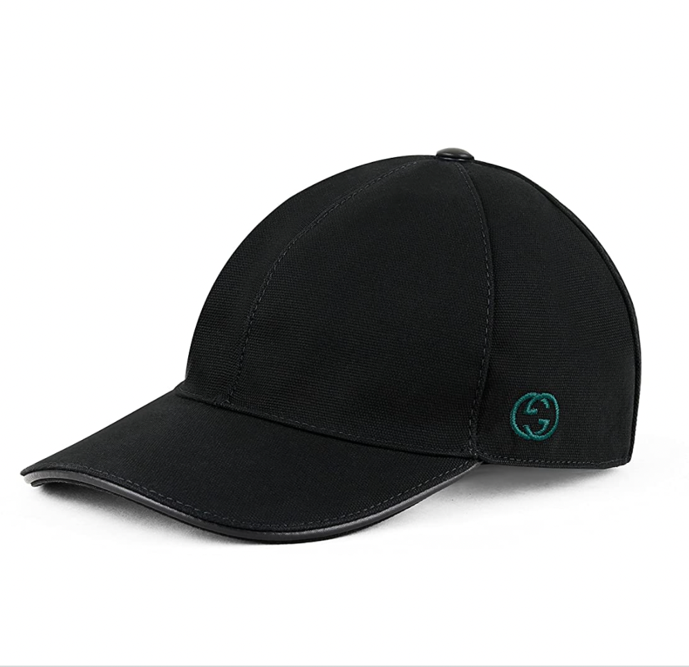 Gucci GG Baseball Hat in Black