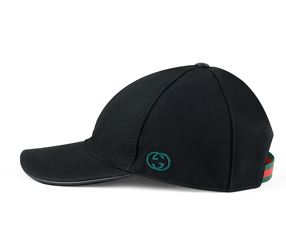 Gucci GG Baseball Hat in Black