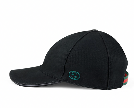Gucci GG Baseball Hat in Black