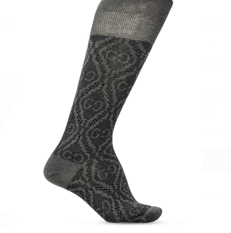 Gucci Interlocking GG Men's Dress Socks
