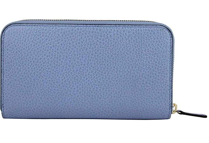 Gucci Original Leather Dollar Calf Wallet in Mineral Blue