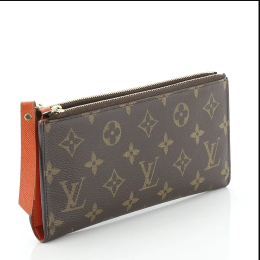Louis Vuitton Adele Wallet Monogram Canvas Orange