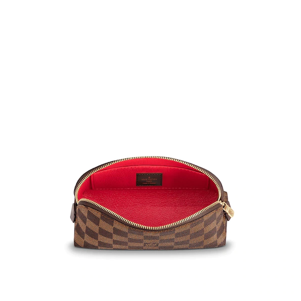 Louis Vuitton Cosmetic Pouch PM Damier Ebene