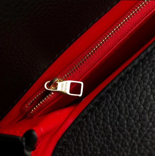 Louis Vuitton Astrid Veau Nuage Leather Noir