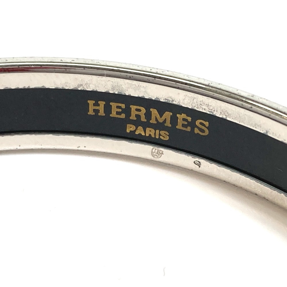 HERMES Bangle Cloisonne Light blue Emaille PM Women Used