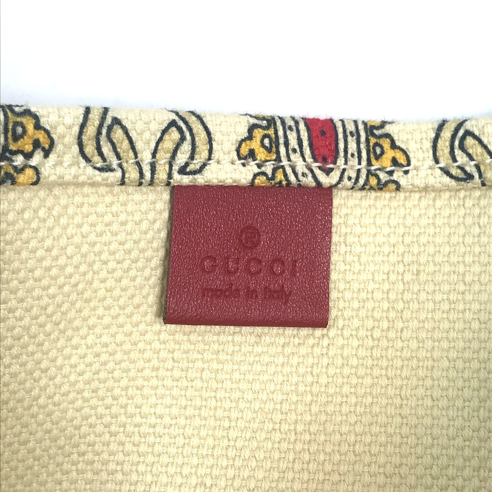 GUCCI Tote Bag canvas multicolor Overall handle Women Used