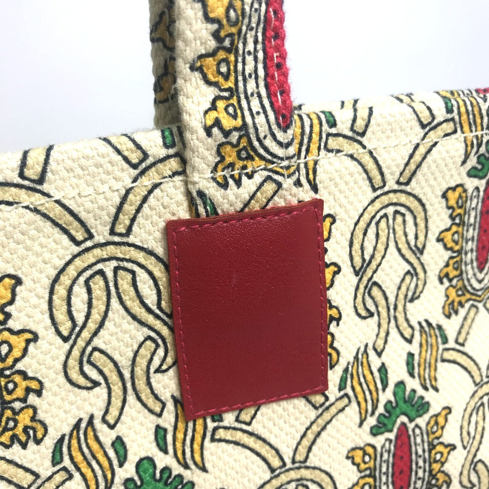GUCCI Tote Bag canvas multicolor Overall handle Women Used