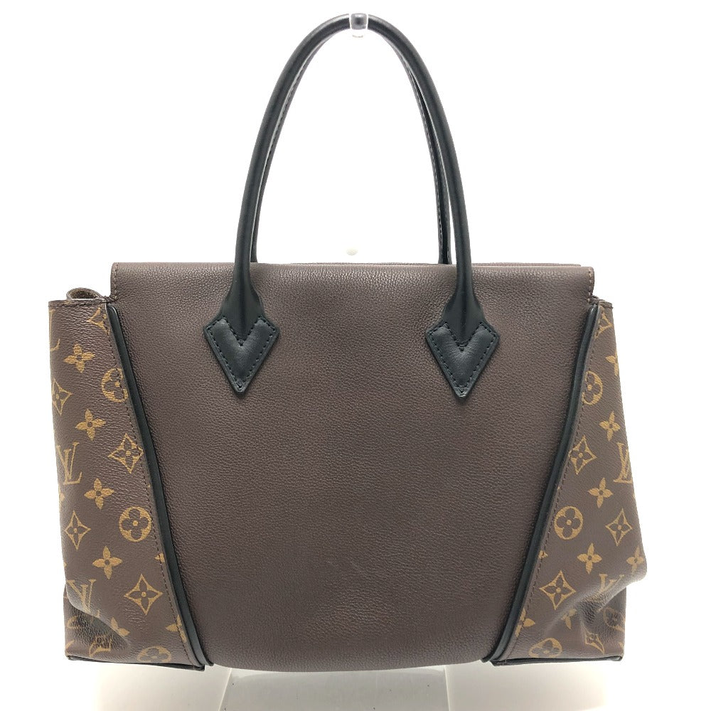 LOUIS VUITTON Handbag M41061 Monogram canvas, Cuir Orfevre leather Brown Monogram Tote W PM Women Used
