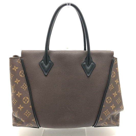 LOUIS VUITTON Handbag M41061 Monogram canvas, Cuir Orfevre leather Brown Monogram Tote W PM Women Used