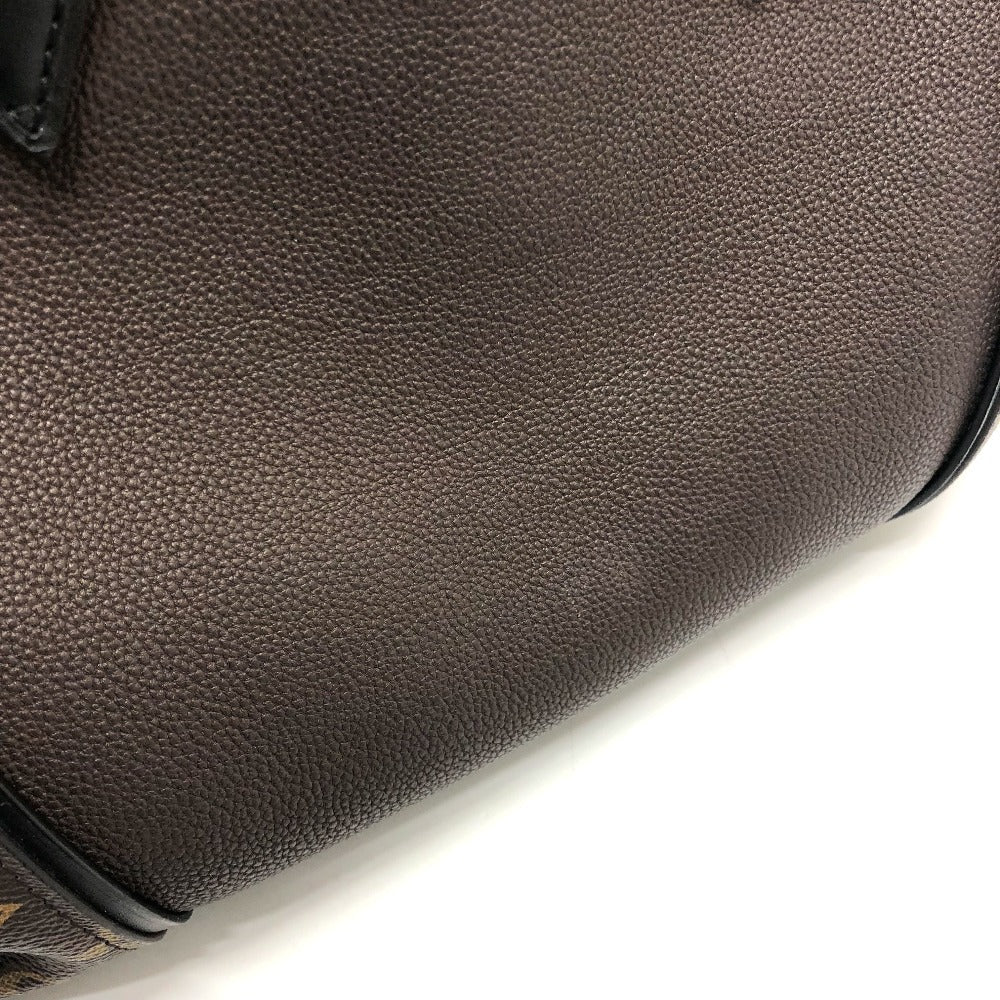 LOUIS VUITTON Handbag M41061 Monogram canvas, Cuir Orfevre leather Brown Monogram Tote W PM Women Used