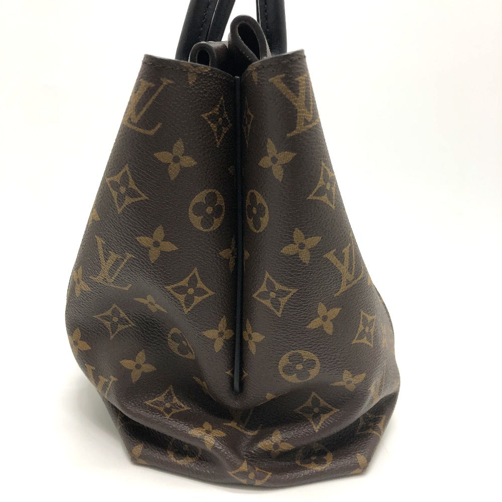 LOUIS VUITTON Handbag M41061 Monogram canvas, Cuir Orfevre leather Brown Monogram Tote W PM Women Used