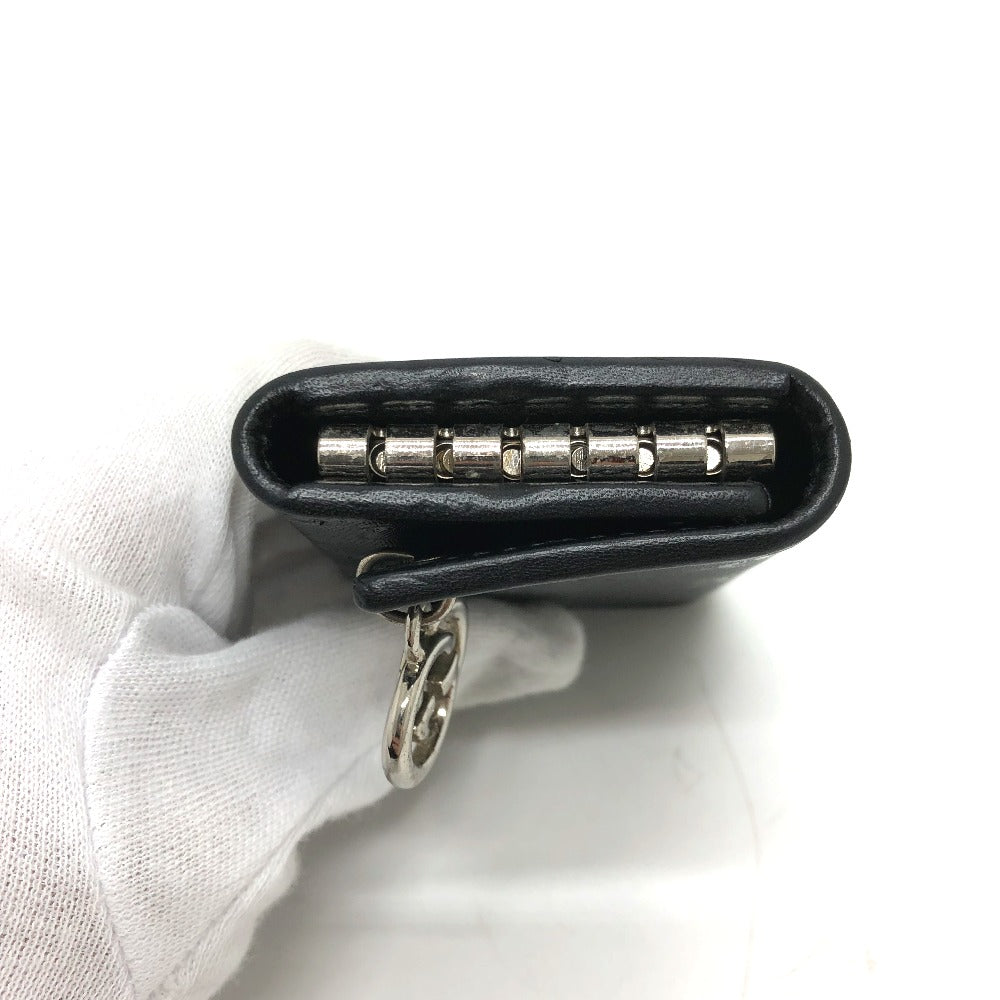 GUCCI Key case Key holder  212111 GG implementation black GG implementation six hooks