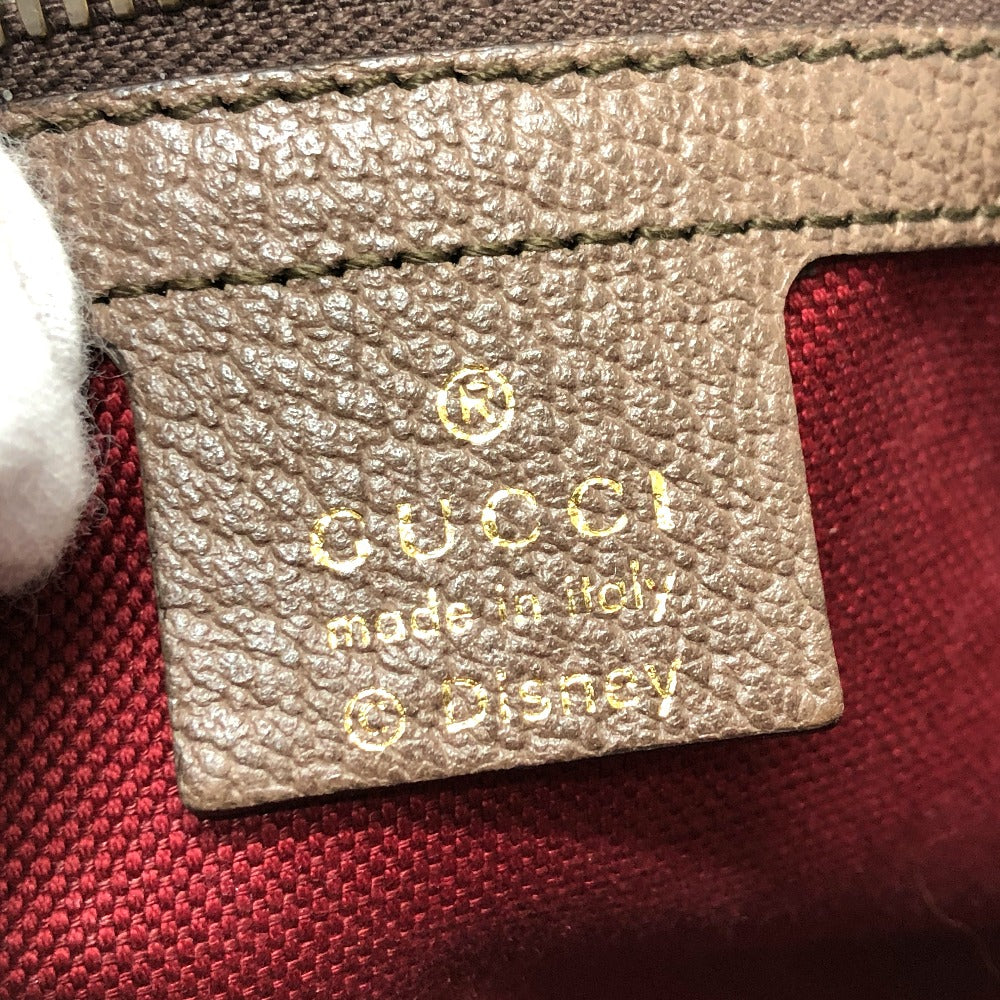 GUCCI Sling bag 602695  GG Supreme Canvas beige Disney collaboration donald Women Secondhand