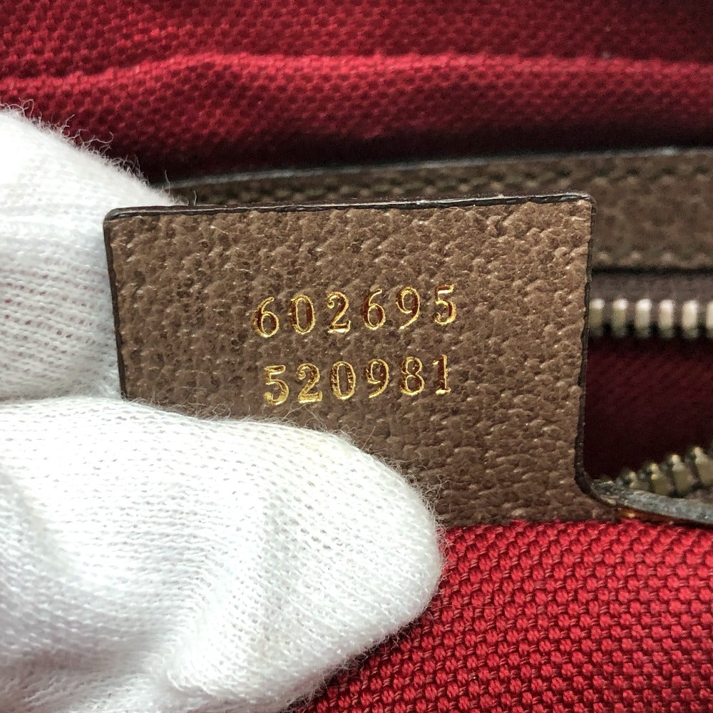 GUCCI Sling bag 602695  GG Supreme Canvas beige Disney collaboration donald Women Secondhand