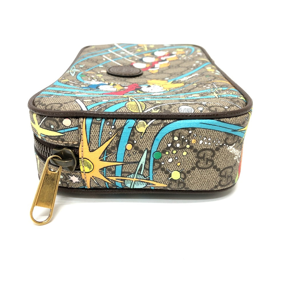 GUCCI Sling bag 602695  GG Supreme Canvas beige Disney collaboration donald Women Secondhand