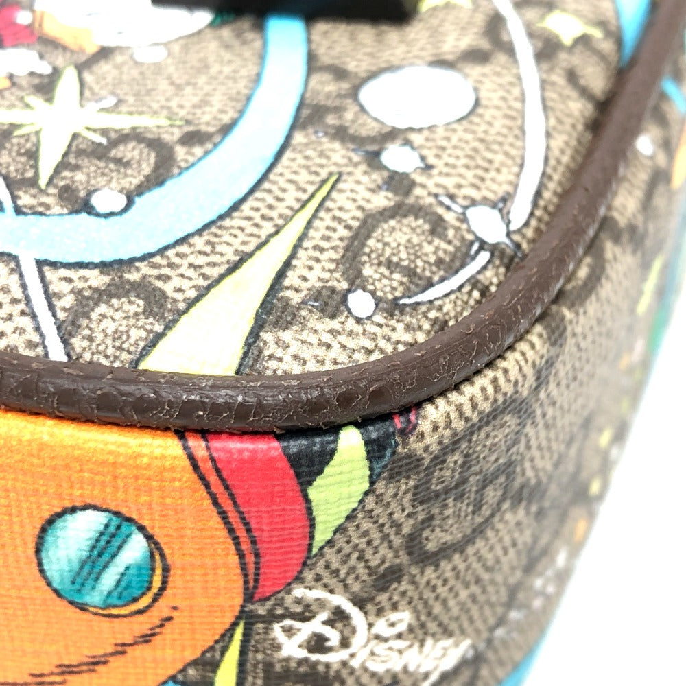 GUCCI Sling bag 602695  GG Supreme Canvas beige Disney collaboration donald Women Secondhand